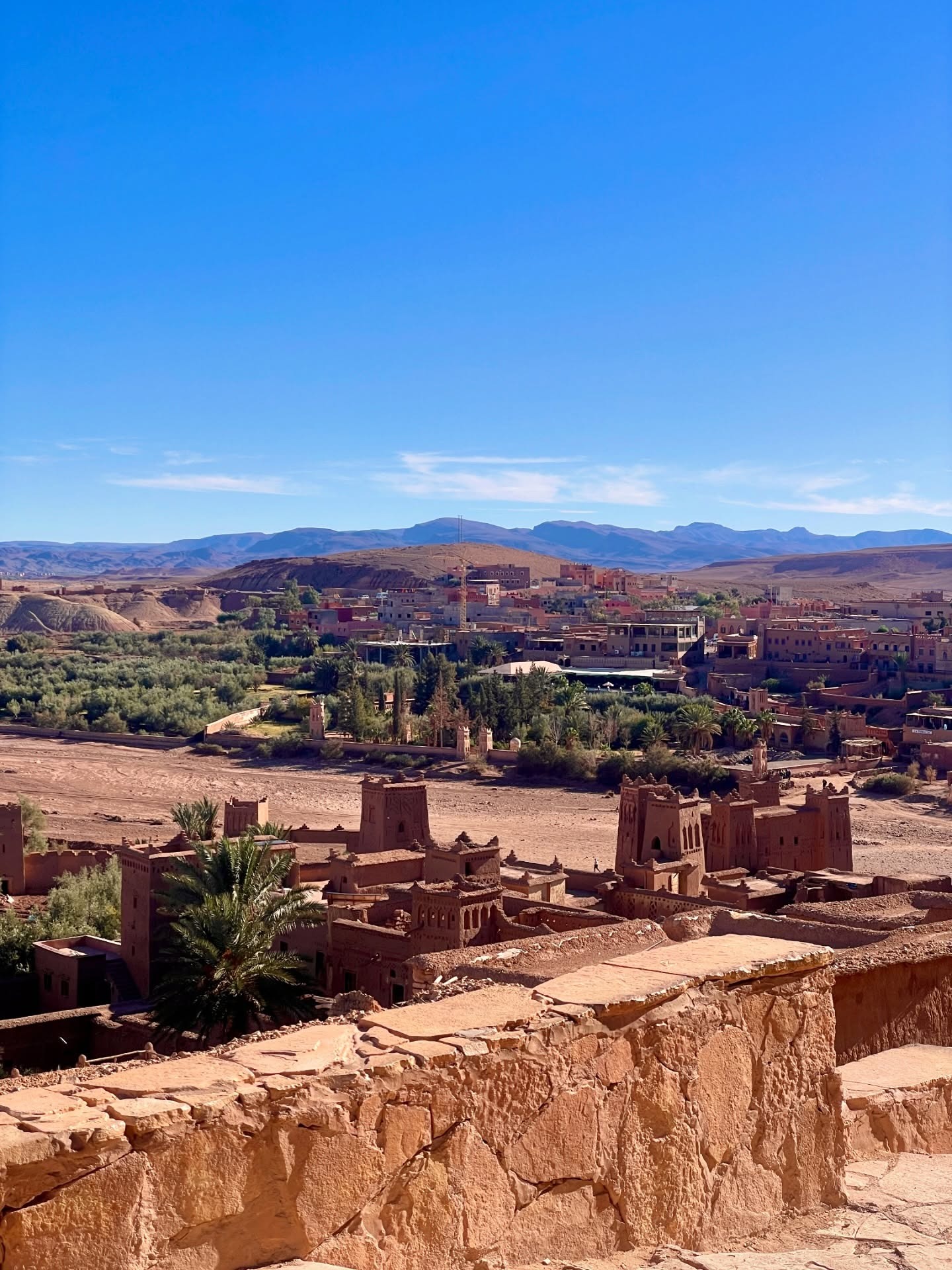 Villa des Orangers outdoor dining, Morocco